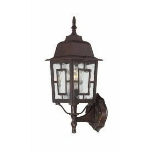 Banyan - 1 Light - 17" Outdoor Wall W/ Clear Water Glass