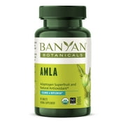Banyan Botanicals Amla Amalaki Tablets   Organic Emblica Officinalis   Natural Source of Vitamin C and Antioxidants   Supports Digestion and Cleansing*   90 Tablets   Non GMO Sustainably Sourced