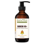 Banyan Botanicals Bakuchi Oil+   Natural Face Oil & Body Oil   With Bakuchiol & Ayurvedic Herbs to Support Healthy & Radiant Skin   8 oz   Non-GMO Sustainably Sourced Physician-Formulated