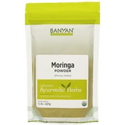 Banyan Botanicals Moringa Leaf Powder - USDA Certified Organic - Moringa Oleifera - Sun Dried - Raw Herbal Superfood - Natural Energy Boost for Optimal Wellness *