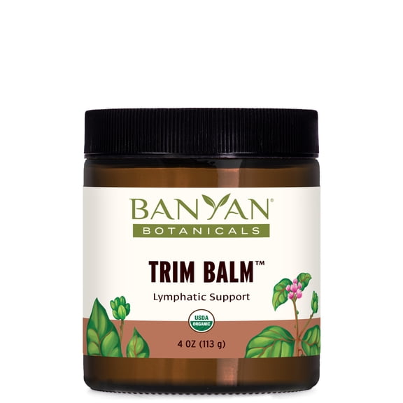 Banyan Botanicals Trim Balm Organic Detoxification Balm with Guggulu & Manjistha Herbal Body Balm for Healthy Weight Management & Circulation 4 oz Non GMO Sustainably Sourced Petroleum Free