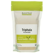 Banyan Botanicals Triphala Powder – Organic Formula of Amla, Haritaki & Bibhitaki – for Daily Detoxifying, Cleansing & Rejuvenation* – Maintains Regularity* – ½lb. – Non-GMO Sustainably Sourced