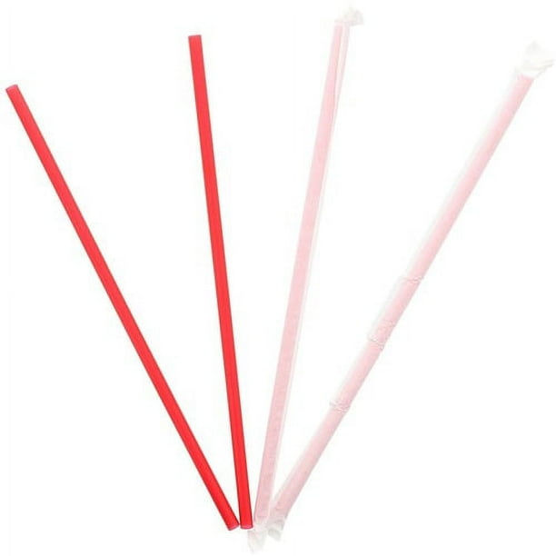 Banyan Giant Red Straws - Wrapped - 10.3 Banyan Giant Red Straws - Wrapped - 10.3