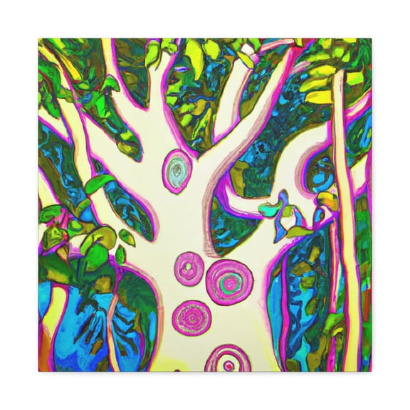 Banyan Tree Mosaic - Canvas