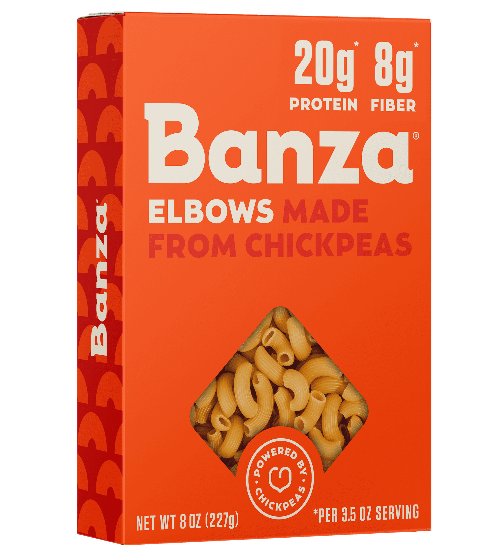 Banza Elbows Pasta Gluten Free, High Protein, and Lower Carb Shelf