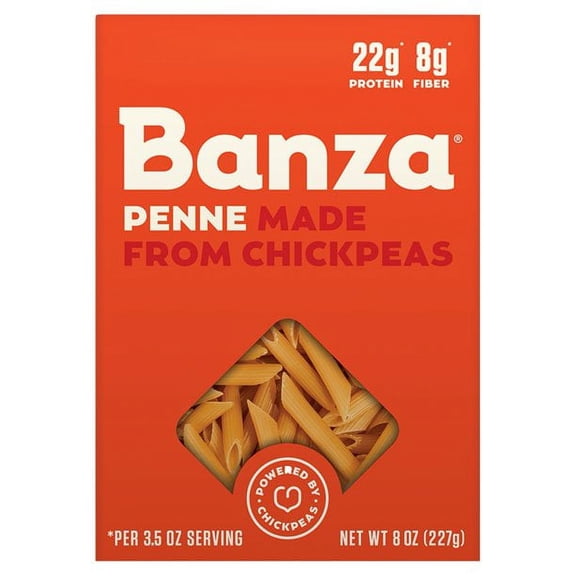 Banza Penne Pasta, 8 oz( pack of 1 )