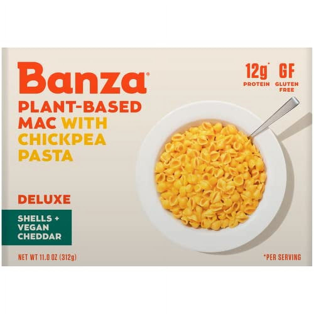 Banza PlantBased Chickpea Vegan Mac & Cheese â€“ Gluten Free Healthy