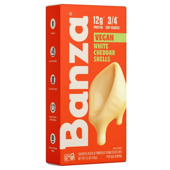 Banza Shells Mac N Chs Wht KKS1Chd 5.5 OZ