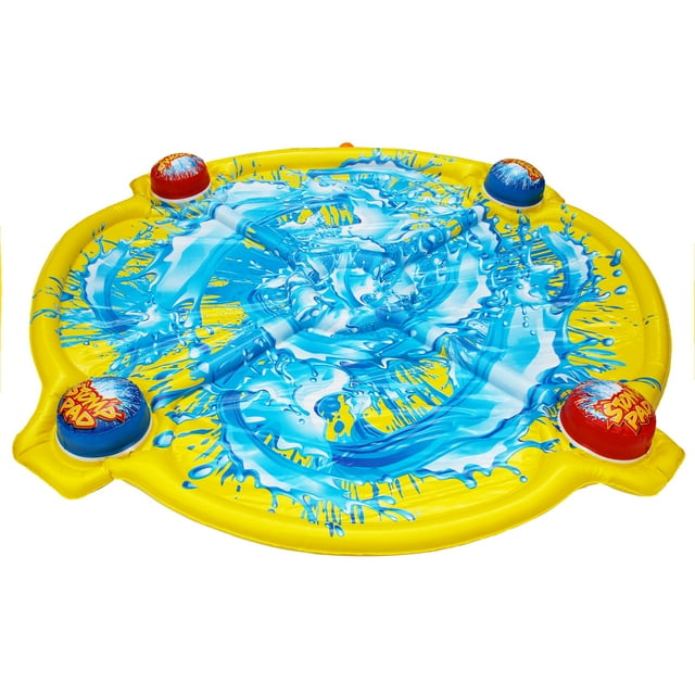 Banzai 42 inch Stomp 'N Splash Blast Pad Sprinkler Outdoor Playset, Children 3+ years