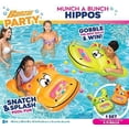 thumbnail image 1 of Banzai Munch a Bunch Hippos Pool Toy & Floatie Game- for Kids Girls Boys Ages 5+, 1 of 4