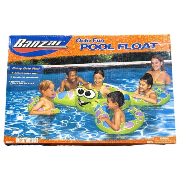 Banzai Octo Fun Pool Float Jumbo Octopus Floatie