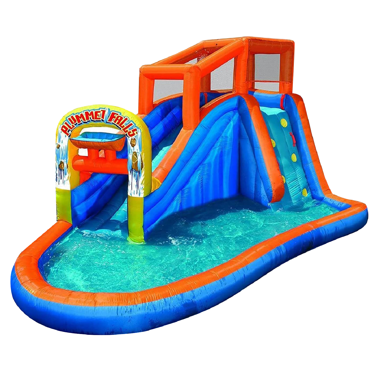 Banzai Plummet Falls Adventure Inflatable Outdoor Water Park
