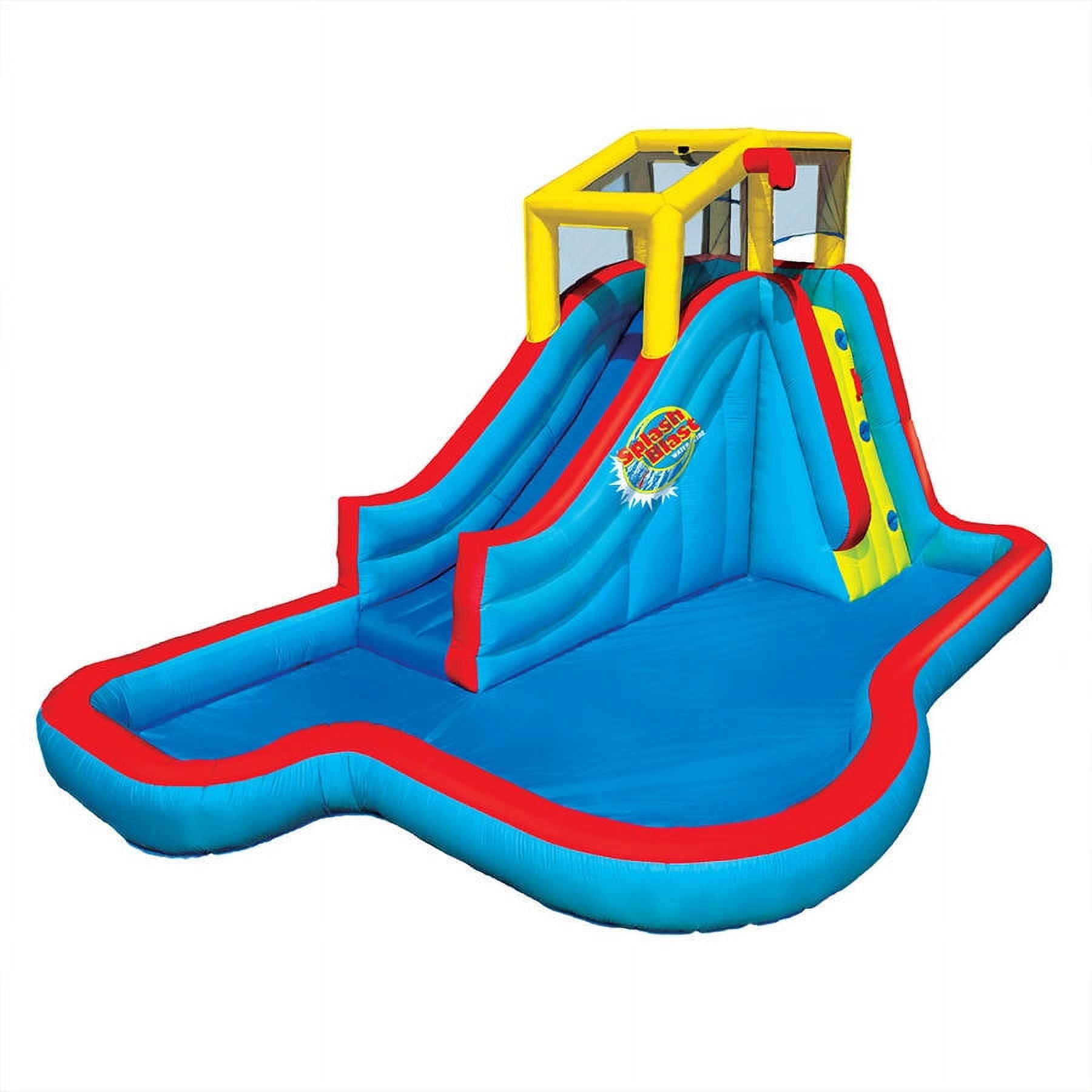 Banzai slide n soak splash park hotsell inflatable outdoor kids water park play center