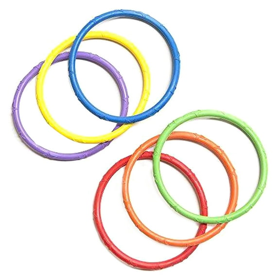 Banzai Spring & Summer Toys Pool Time Dive Rings 6-Pack