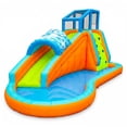 thumbnail image 1 of Banzai Surf Rider Kids Inflatable Outdoor Lagoon Water Slide Splash Park, 1 of 11