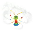 thumbnail interactive-video image 1 of Banzai Wigglin' Waterpillar Backyard Outdoor Kids Fun Water Sprinkler, Ages 3+, 1 of 10