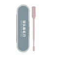 thumbnail image 1 of Banzch 2-in-1 Nasal Hair Cutter, Double Sided Nose Hair Knife, Double Head Nose Hair Trimmer,Nostril Hair Remover Tool 360° Rotating Nose Hair Trimmer, Manual Nose Hair Trimmer with Ear Picker, 1 of 4