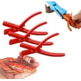 thumbnail image 1 of Banzch Crawfish Peeler,Crayfish Shelling Device Peelers Shrimp Peeler Kitchen Gadgets Crawfish Sheller Seafood Tool Crawfish Shucker,Crawfish Shelling Tool, red 3pcs, 1 of 5