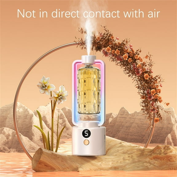 Banzch Essential Oil Diffuser,Automatic Aromatherapy Machine, Hotel Aromatherapy Machine, Humidifier (Digital Display Model，containing Essential Oil: 50ml)