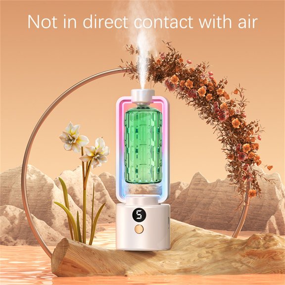 Banzch Essential Oil Diffuser,Automatic Aromatherapy Machine, Hotel Aromatherapy Machine, Humidifier (Digital Display Model，containing Essential Oil: 50ml)