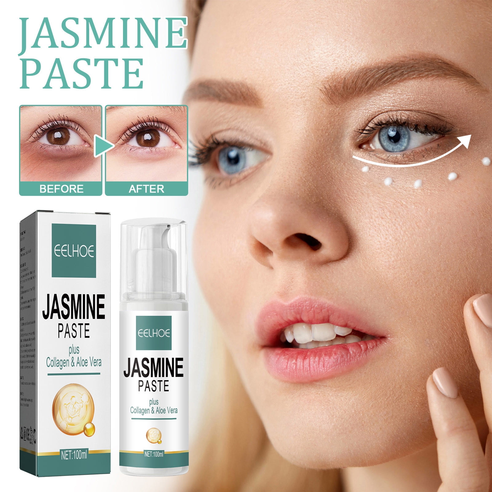 Banzch Eye Cream，Revitalize Eye Cream Eye Bags Dark Circles Eye Cream