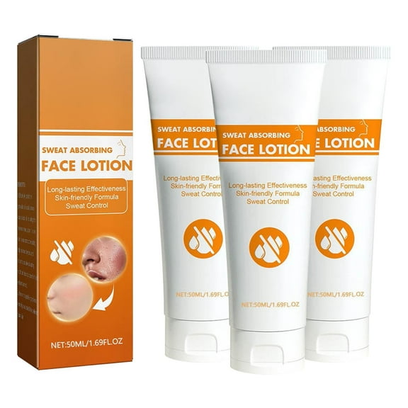 Banzch Facial Antiperspirant Lotion, Sweat Control for Face, Oil-Free Formula, 50ml