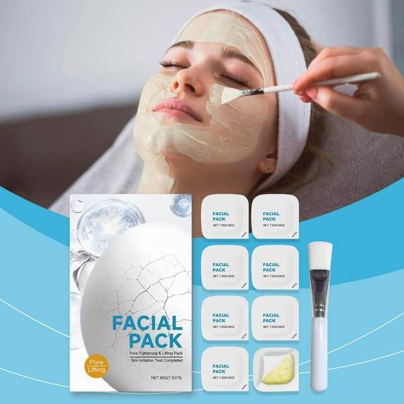 Banzch Facial Mask, Firming Mask for Smooth Skin, Hydrating & Repairing Skincare, Korean Wash Off Face Mask, Pore Cleansing & Brightening Treatment