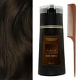 thumbnail image 1 of Banzch Hair Dye Shampoo,Hair Instant Dye Shampoo Black Hair Dye Shampoo,Natural Plant Hair Dye Shampoo,Hair Color for Gray Hair Coverage,Long Lasting Hair Color Shampoo for Men & Women，Brown+Comb, 1 of 6