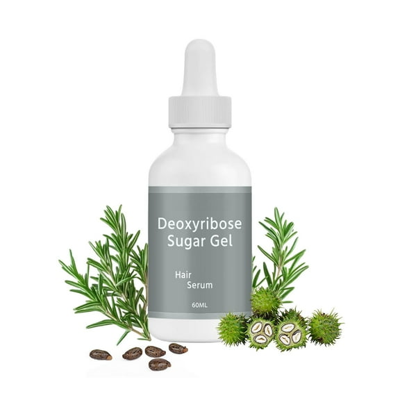 Banzch Hair Serum, Deoxyribose Gel Serum, Intense Hydration Hair Treatment, Nourishing & Strengthening Serum for Dry Damaged Hair, Smooth & Shiny Hair Care