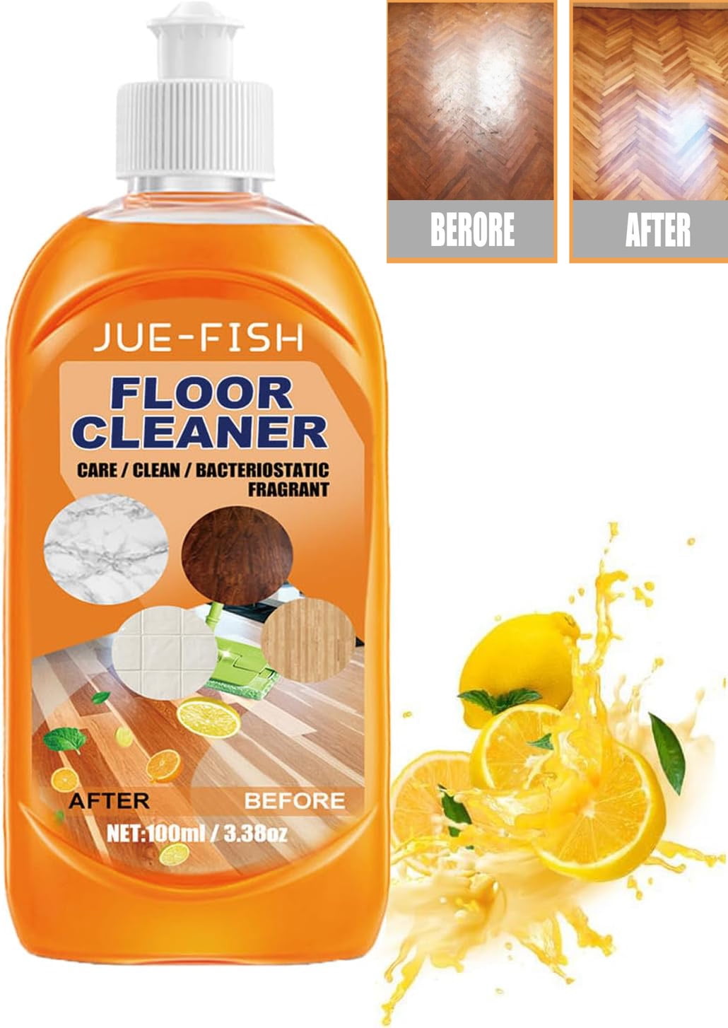 Banzch Jue Fish Floor Cleaner ,Jue Fish Floor Cleaning, Powerful ...