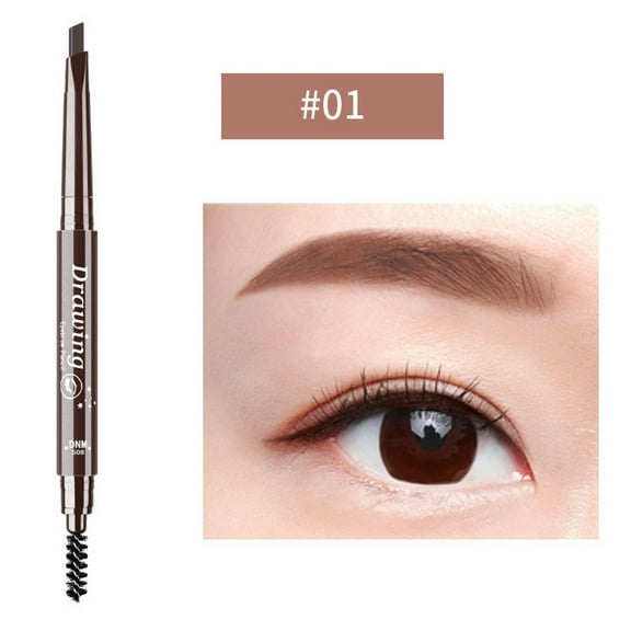 Banzch Magic Eyebrow Pencil,-Headed Hard Brow Pen And Sweat-proof Automatic Rotating Brow Pen