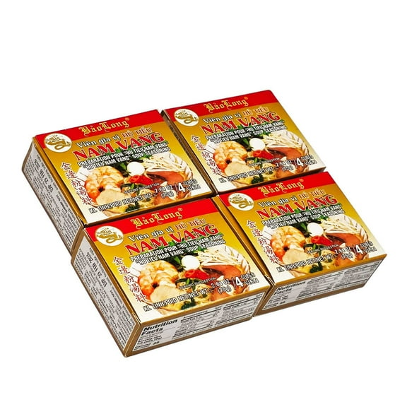 Bao Long Hu Tieu NAM VANG Spice Cubes, SHRIMP Flavor Soup Seasoning