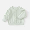 thumbnail image 1 of BaoFuBaoMei Fall Sweaters for Boys Girls Back to School Soft Knit Solid Color Long Sleeve Jacket Button Slim V Neck Outfits for School Daily Wear Outdoor, 1 of 5