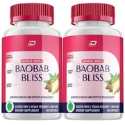 Baobab Bliss Keto Capsules - BaobabBliss Keto Pills Advanced Formula 800MG, 2 Pack, 120 Capsules