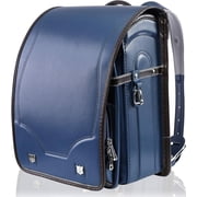 Baobabs Wish Japanese School Bag for Elementary School Students Randoseru Backpack Basic Plus Version Dark Blue