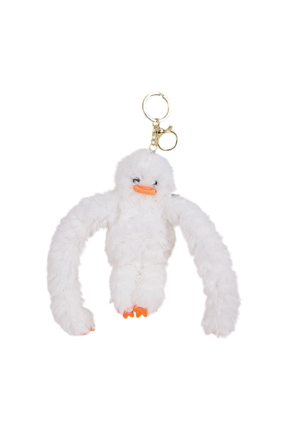 Baobaowa Doll Plush Toy Pendant Keychain Couple Doll School Bag Pendant Gift