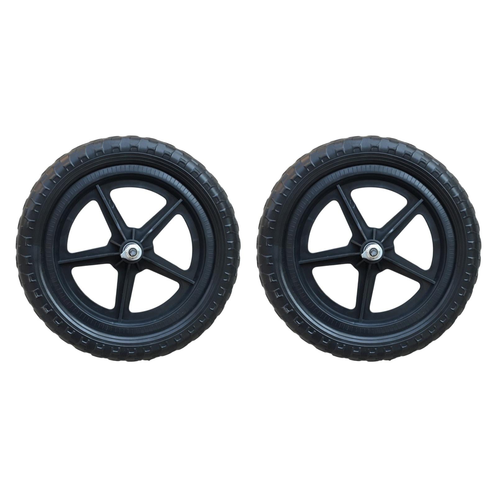 Pentogram Rims Baoblaze 1 Pair Balance Bike Replacement Wheels Lightweight Black Non ...
