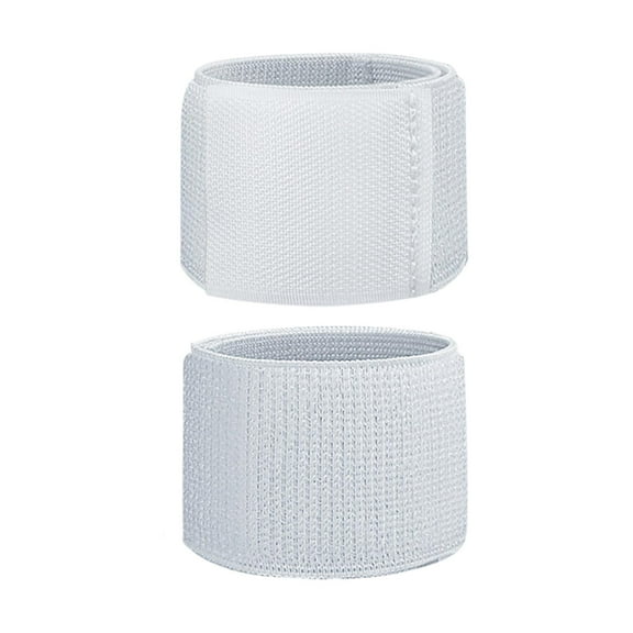 Baoblaze 1 Pair Soccer Shin Guards Straps Lightweight Soccer Ankle Guards Sports Football White