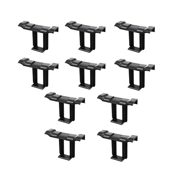 Baoblaze 10Pcs Drainage Clips Roof Frame Cleaning Clips PV Module 45mm