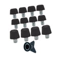 thumbnail image 1 of Baoblaze 12 Pieces Football Boot Spikes Firm Ground Replacement Studs for Competition Black, 1 of 8