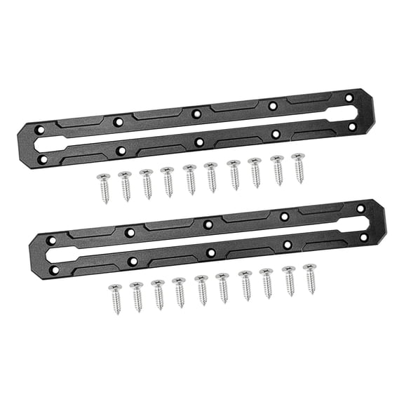 Baoblaze 2 Pieces Kayak Track Accessories, Kayak Gear Track Mount Kayak Low Profile Track 12 inch