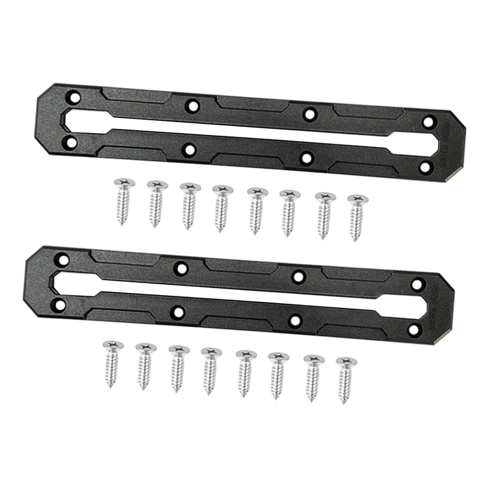 Baoblaze 2 Pieces Kayak Track Accessories, Kayak Gear Track Mount Kayak Low Profile Track 9 inch