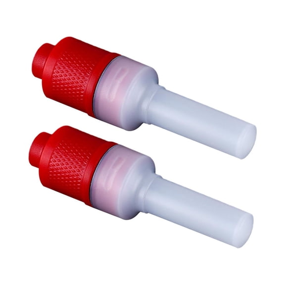 Baoblaze 2 Pieces LED Flash Tyre Wheel Caps Light LED Bike Wheel Light for Bike Red