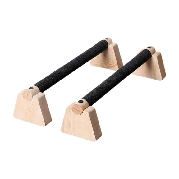 Baoblaze 2 Pieces Push up Bar Anti Slip Parallettes for Exercise Fitness Workout 35CM