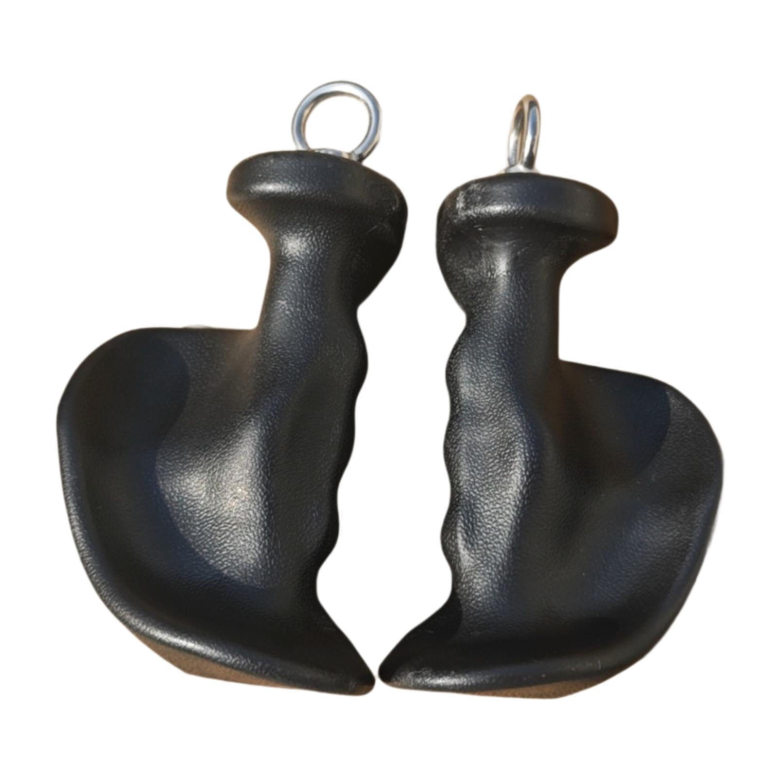 Baoblaze 2Pcs Pull up Grips Handles Grip Home Exercise Equipment Handles