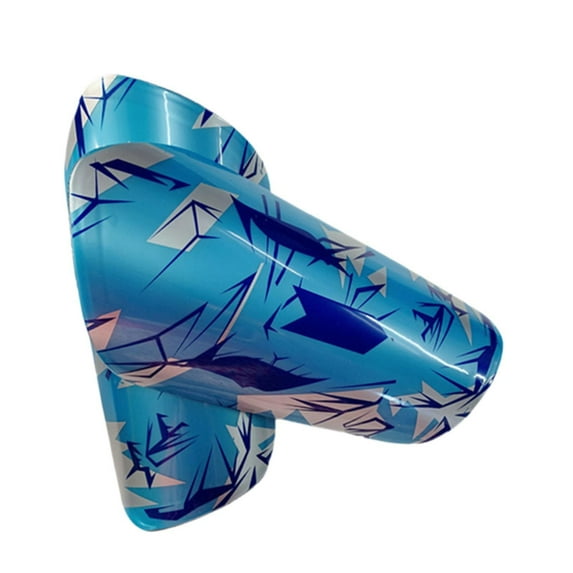 Baoblaze 2Pcs Soccer Shin Guards Football Game Protective Gear Shin Pads for All Ages Blue