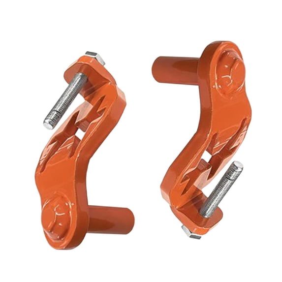 Baoblaze 2Pcs T Post Gate Hinge Pins Steel Heavy Duty Gate Hanger for Garden Backyard
