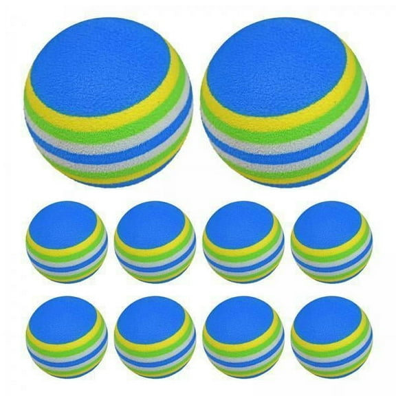 Baoblaze 2x 10Pcs Golf Balls, Beginner , Lightweight Golf Balls, Golf Practice, for Sports, Office, Outdoor,
