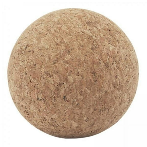 Baoblaze 2x Cork Massage Ball Fitness Ball Deep Tissue Massage Fitness Lightweight Exercise Women Training Lower Back Sports Ball