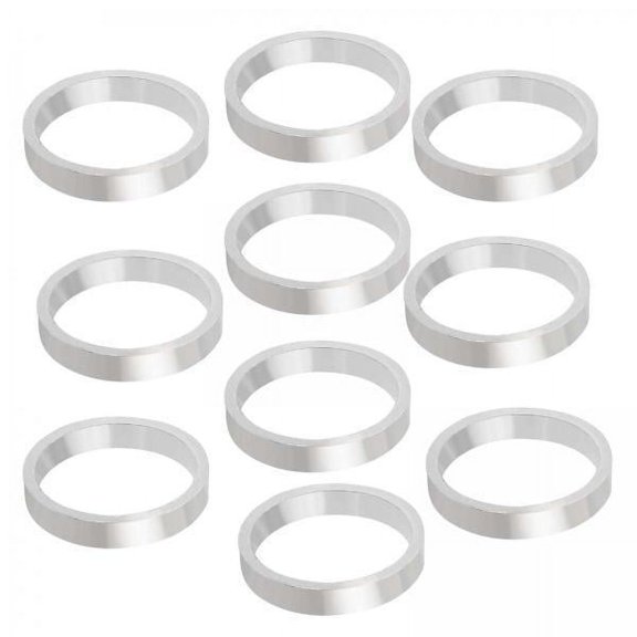 Baoblaze 2x10x Chain Wheel Plate Screw Gaskets Metal for Mountain Bikes Stem Chainwheel